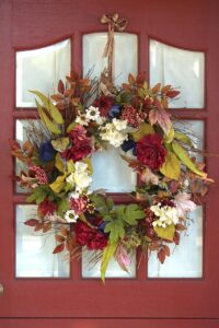 wreath, floral, flower background, arrangement, autumn, leaves, flowers, decoration, flower wallpaper, wreath, beautiful flowers, wreath, wreath, nature, wreath, wreath, autumn